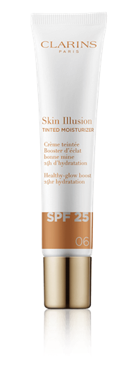 CLARINS SKIN ILLUSION TINTED MOISTURIZER SPF25 06 NEW